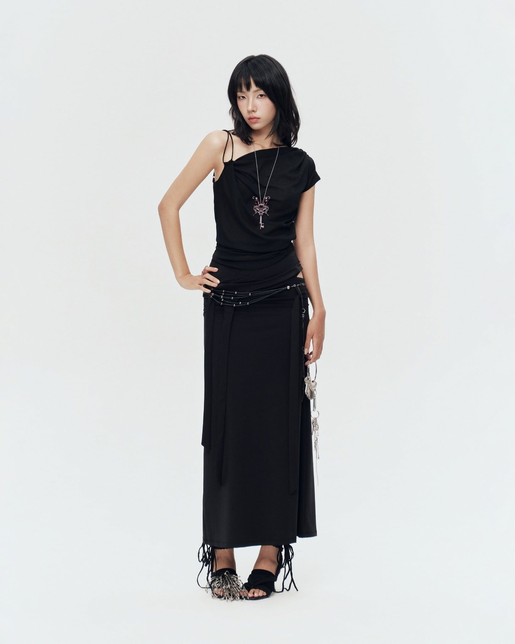 SELWYN SKIRT (BLACK)