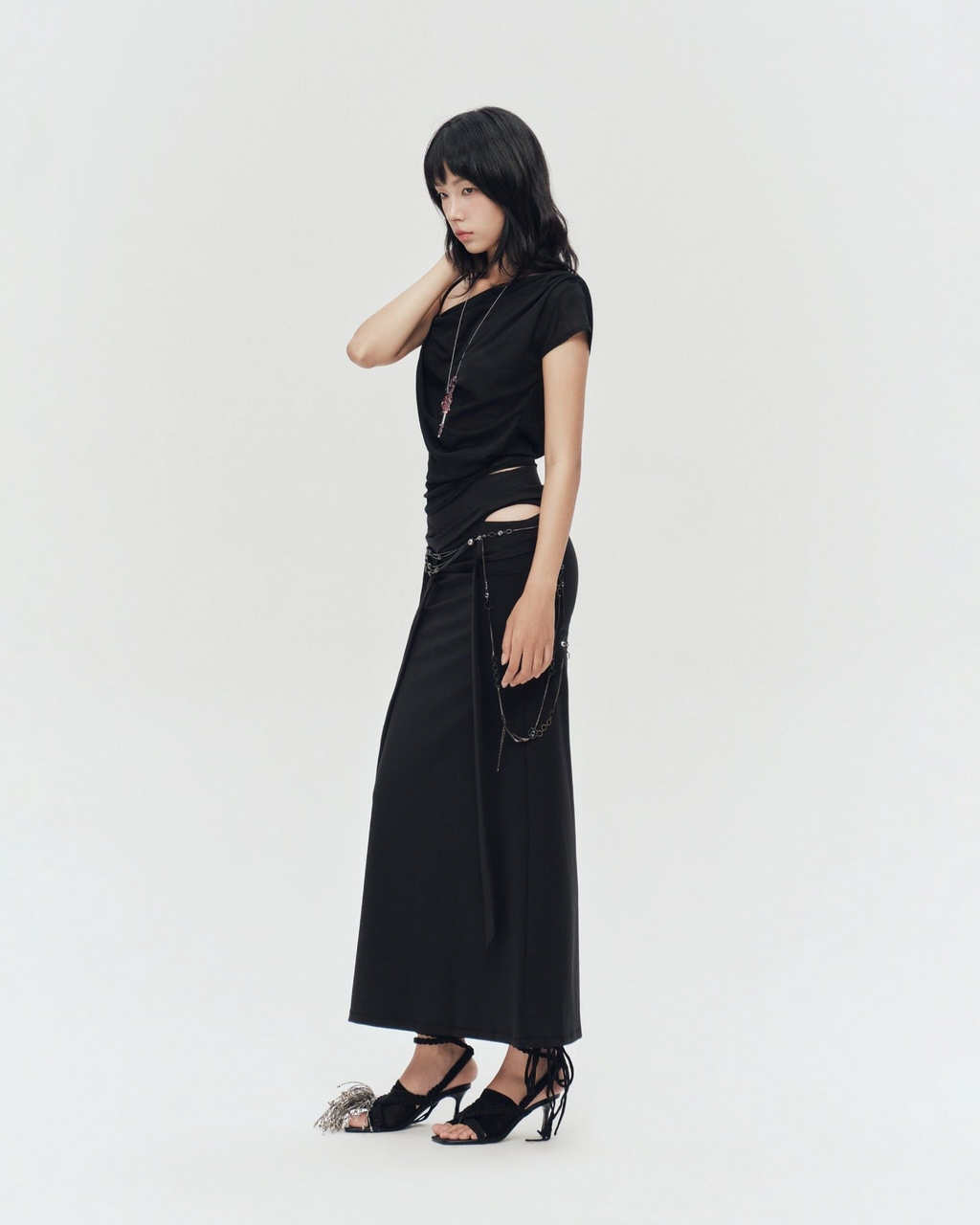 SELWYN SKIRT (BLACK)