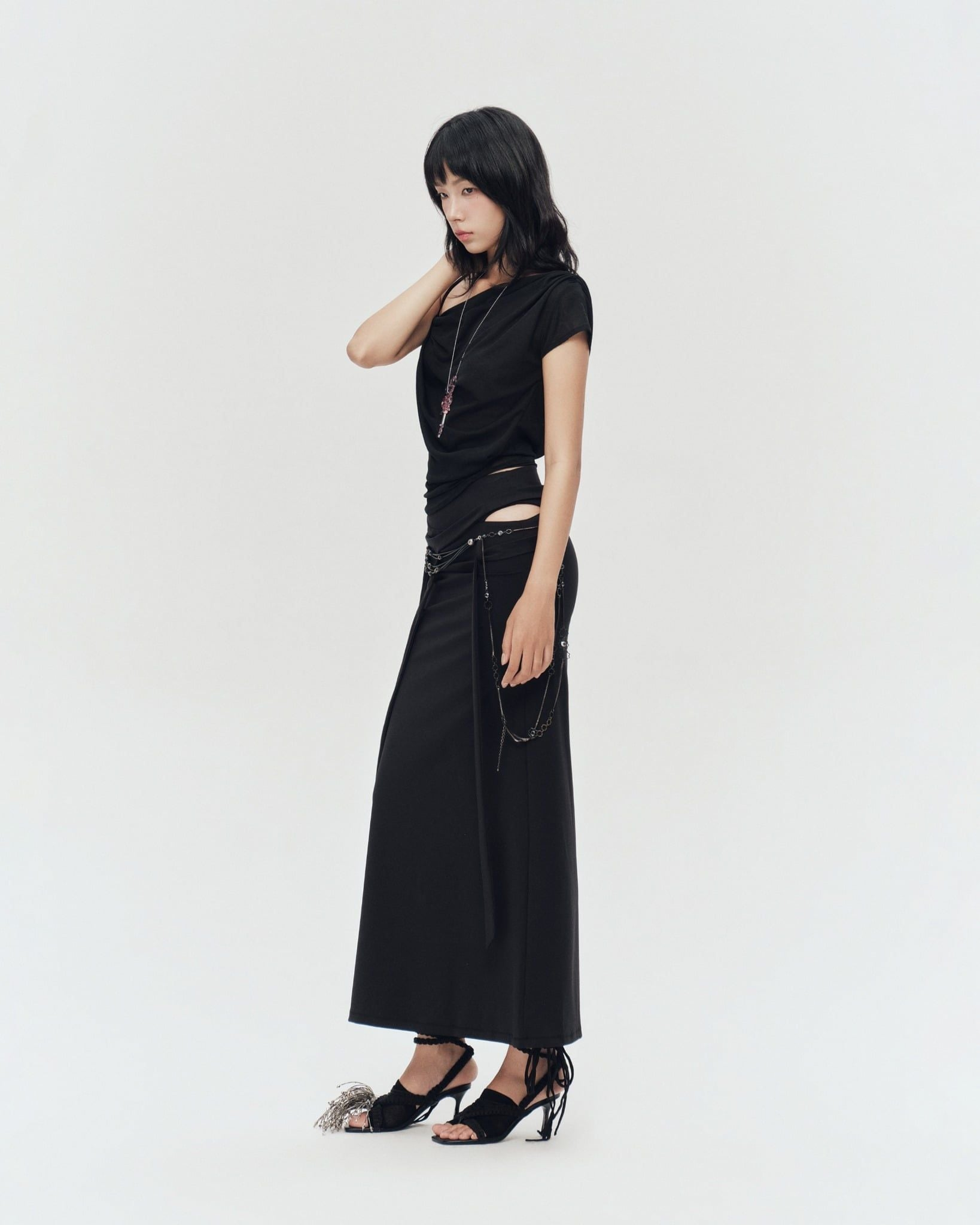SELWYN SKIRT (BLACK)