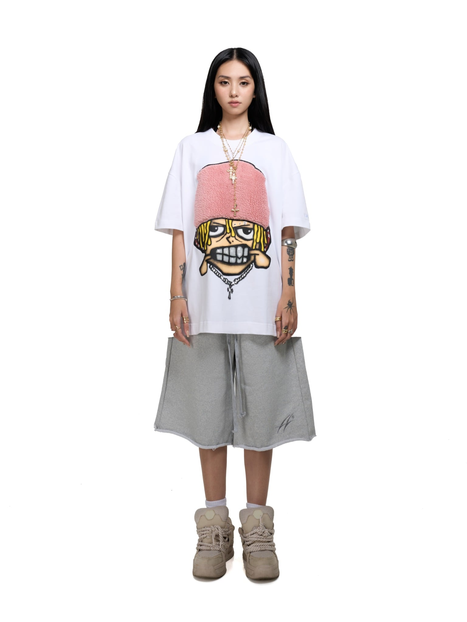 FLUFFY GRILL TEE